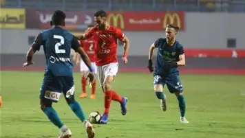 نهاية المباراة.. الأهلي يهزم إنبي بثنائية في الدوري