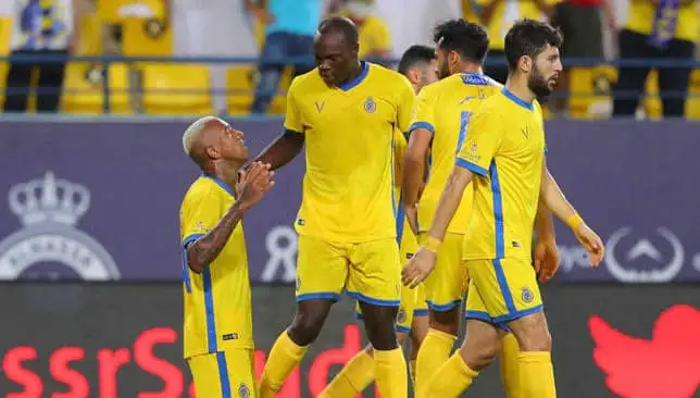 النصر يفوز على الوحدة في الدوري السعودي