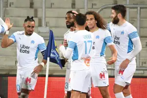 مارسيليا يفوز على أوكسير في الدوري الفرنسي