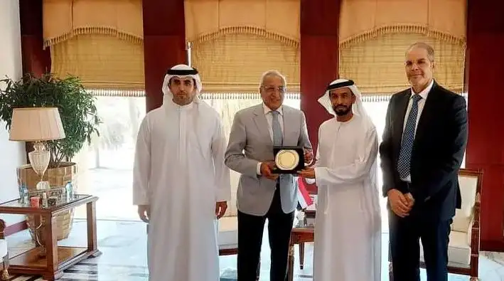 اتحاد الصناعات يدعو غرفة أبوظبي للتجارة والصناعة لزيارة مصر وبحث الفرص الاستثمارية