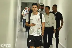 استقبال حافل من جماهير الزمالك للاعبي الفريق