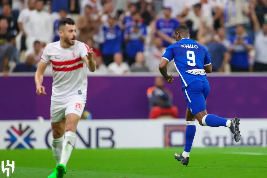 الهلال يتقدم والزمالك يتعادل في شوط أول مثير بكأس سوبر لوسيل