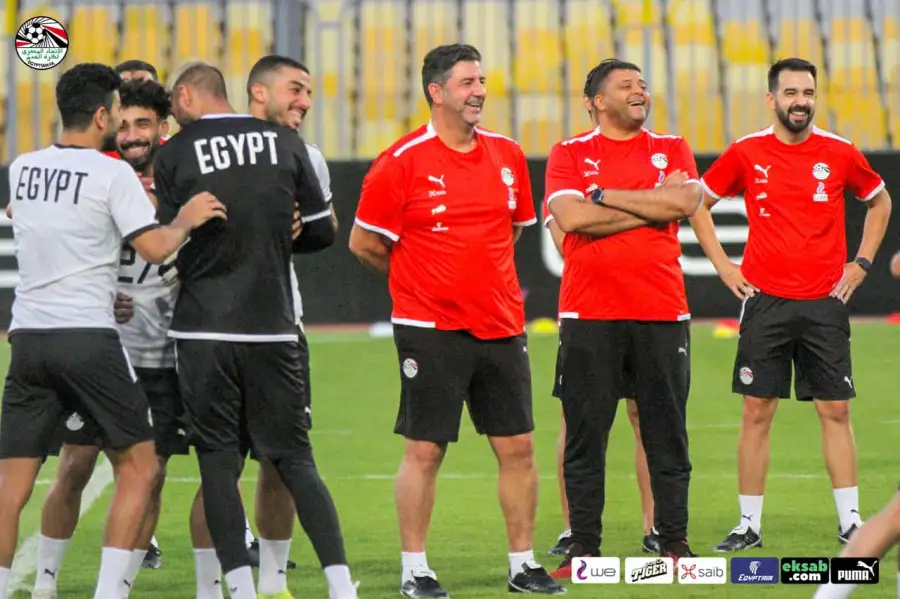 منتخب مصر يختتم تدريبه الثاني استعدادا لوديتي النيجر وليبيريا