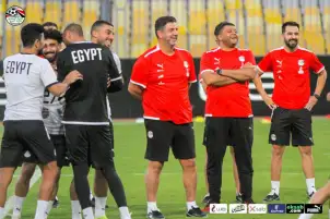 منتخب مصر يختتم تدريبه الثاني استعدادا لوديتي النيجر وليبيريا