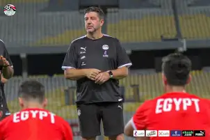 منتخب مصر يواصل تدريباته باستاد برج العرب