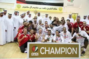 فريق نادي الشارقة يتوج بطلًا لكأس الاتحاد لكرة السلة للمرة الثانية على التوالي