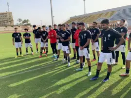 منتخب مصر للشباب يختتم تدريباته استعدادا لمواجهة الكويت وديا