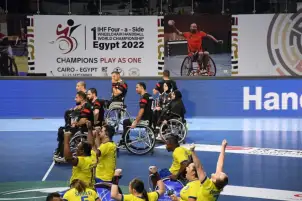 منتخب مصر اليد للكراسي المتحركة يحقق فضية ببطولة العالم