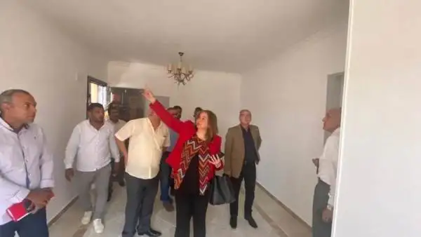 جولة تفقدية لمسئولي الإسكان بوحدات سكن لكل المصريين في العبور الجديدة