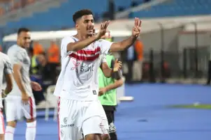 برنامج تأهيلي لمدافع الزمالك في تدريبات الفريق