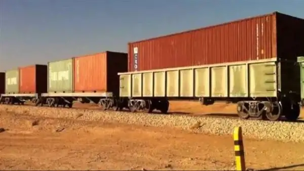 عودة تشغيل قطار بضائع بدمنهور بعد إعادة العربة لمسارها