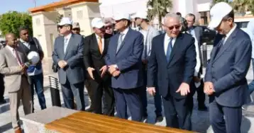 وزير التنمية المحلية ومحافظ أسوان يتفقدان مشروع ممشى أهل مصر