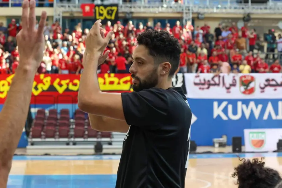 مهيب: جماهير الأهلي تمنحنا دوافع للفوز بالبطولة العربية للسلة