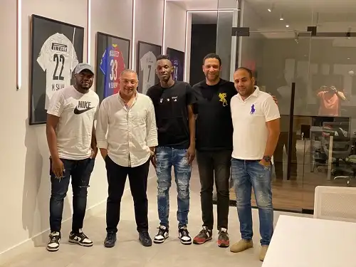 إنبي يعلن تعاقده مع تراوري لاعب بيراميدز