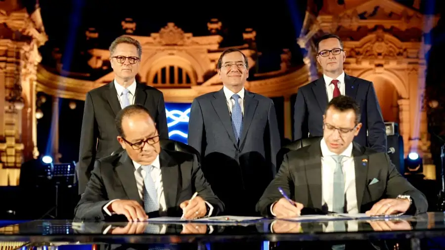توقيع خطاب تعاون بين إيجاس وشركة فانترشال ديا الألمانية للتعاون في مجال خفض الانبعاثات الكربونية