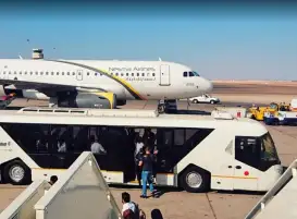 لمعرفة آراء ومشاكل الركاب.. عملية الاستبيان الإلكتروني للركاب داخل مطار شرم الشيخ الدولي