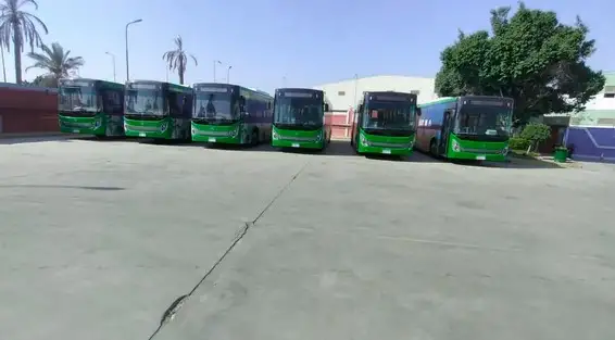 التنمية المحلية: بدء تحريك أتوبيسات نقل وفود قمة المناخ إلى مدينة شرم الشيخ