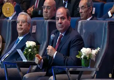 الرئيس السيسي: لولا حقل ظهر "كانت مصر هتبقى مطفية"