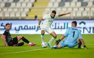 السعودية تكتفي بالتعادل مع ألبانيا استعدادا لكأس العالم