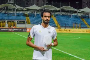 مصطفى زيكو أفضل لاعب في مباراة فاركو وحرس الحدود