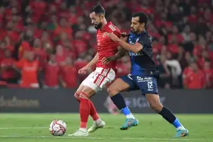 الأهلي يحتفل بالفوز الـ 100 في الديربي على الزمالك
