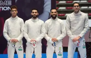منتخب مصر لسلاح السيف يواصل استعداداته لكأس العالم بالجزائر