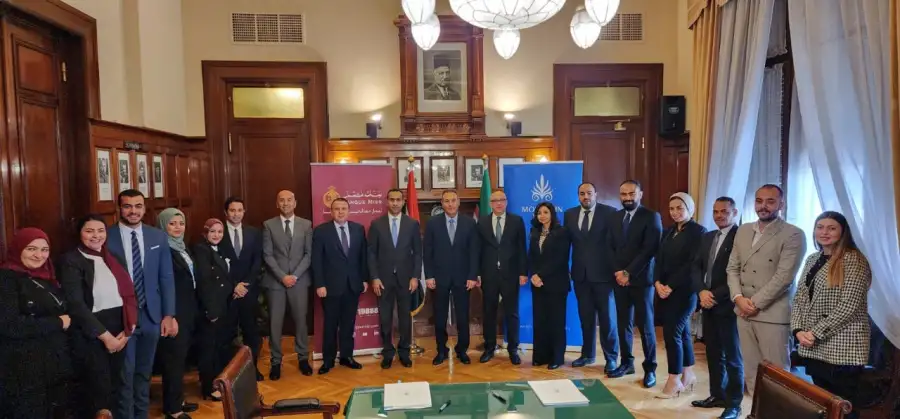 بنك مصر يوقع عقد قرض بقيمة 750 مليون جنيه لتسريع وتيرة الإنشاءات بمشروع ماونتن فيو 4
