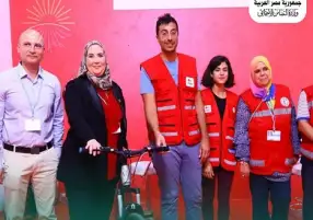 وزيرة التضامن تتابع الهلال الأحمر المصري خلال مؤتمر 27-COP بشرم الشيخ