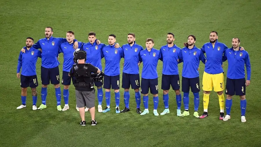 مانشيني يعلن قائمة إيطاليا لمواجهتي ألبانيا والنمسا الوديتين