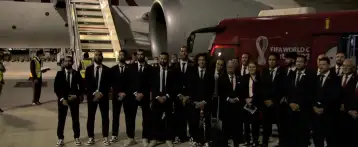 بعثة منتخب تونس تحظى باستقبال حافل في قطر