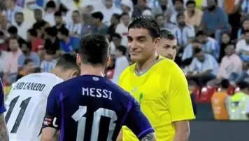 إبراهيم نور الدين: صفرت على ميسي ولم يعترض.. هنا كأنها صفارة نهاية العالم