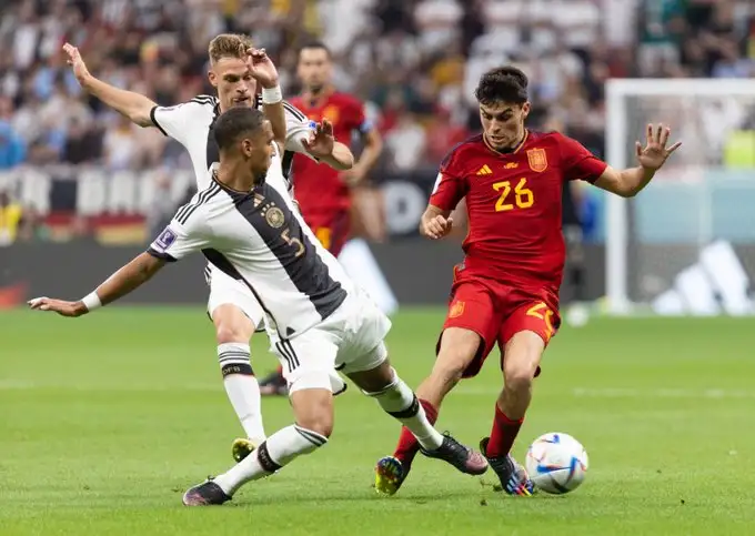 مونديال 2022.. رقم سلبي لمنتخب ألمانيا بعد تعادله مع إسبانيا