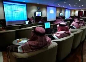 قلق بين السعوديين نتيجة هبوط سوق الأسهم