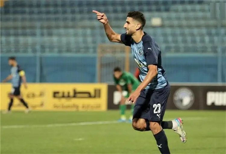 الكرتي أفضل لاعب في مباراة بيراميدز والحدود بالدوري