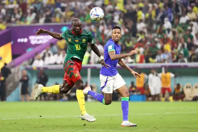 كأس العالم.. انتصار تاريخي وتكرار لواقعة زيدان ضمن أبرز أرقام قمة الكاميرون والبرازيل