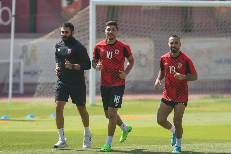 الأهلي يستأنف تدريباته استعدادا لمواجهة الاتحاد