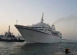 ميناء بورسعيد يستقبل السفينة السياحية AEGEAN ODYSSEY