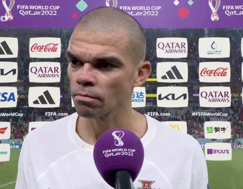 كأس العالم.. بيبي يلمح لمجاملة الأرجنتين بعد خروج البرتغال