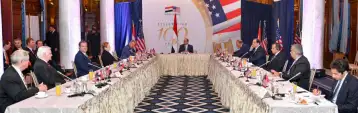 السيسي: مصر تقدر دور مجلس النواب الأمريكي في تعزيز الشراكة بين البلدين