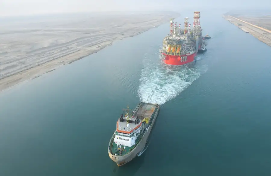 4.86 مليون طن صادرات مصر من الغاز الطبيعي المسال في 9 أشهر بنسبة نمو 11.7%
