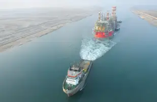 4.86 مليون طن صادرات مصر من الغاز الطبيعي المسال في 9 أشهر بنسبة نمو 11.7%