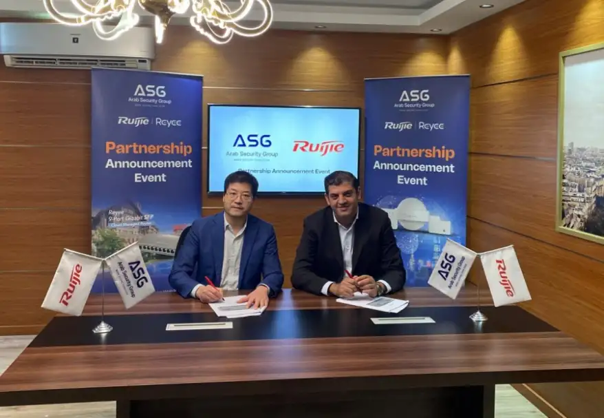 شراكة استراتيجية بين ASG المصرية وRuijie Networks المتخصصه في مجال الشبكات والاتصالات