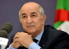 الرئيس الجزائري يعرب عن أمله في أن تتسارع الاستثمارات على بلاده في العام الجديد