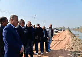 وزير الري يوجه بتلافي ملاحظات التفتيش الفني على أعمال تأهيل ترعتين في سوهاج