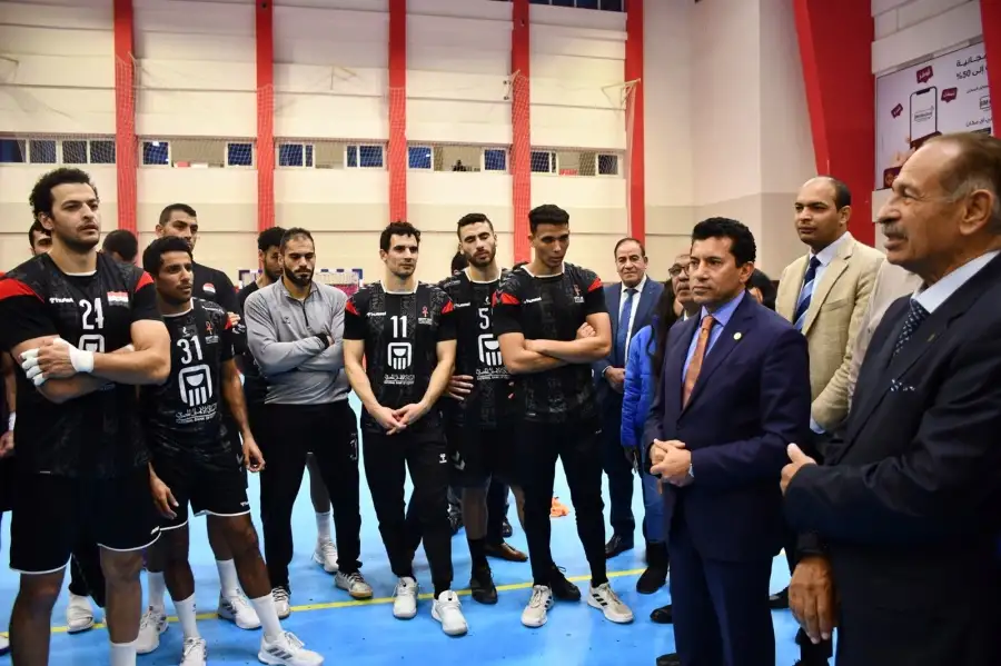 وزير الرياضة: ندعم منتخب اليد لإسعاد الجماهير المصرية ببطولة العالم