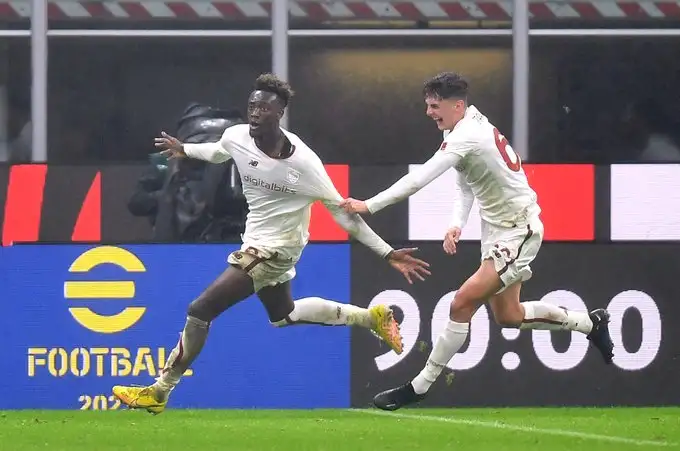 التعادل يحسم قمة روما وميلان في الدوري الإيطالي