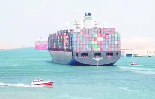 إحصائيات: 41.7 مليار دولار إيرادات قناة السويس بعد افتتاح مشروع ازدواجها