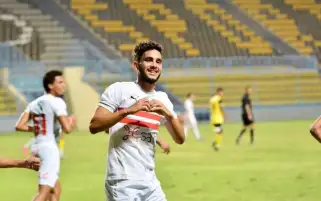 حسام أشرف يعود لتدريبات الزمالك قبل مواجهة فيوتشر
