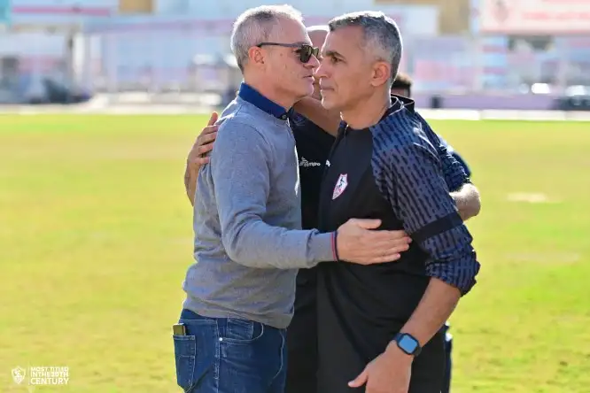سر حضور مساعد فيريرا تدريبات الزمالك رغم رحيل الجهاز الفني