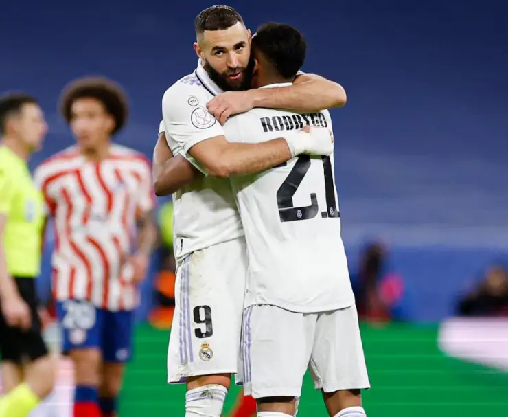 ريال مدريد يهزم أتلتيكو مدريد بثلاثية ويكمل عقد المتأهلين للمربع الذهبي بكأس إسبانيا